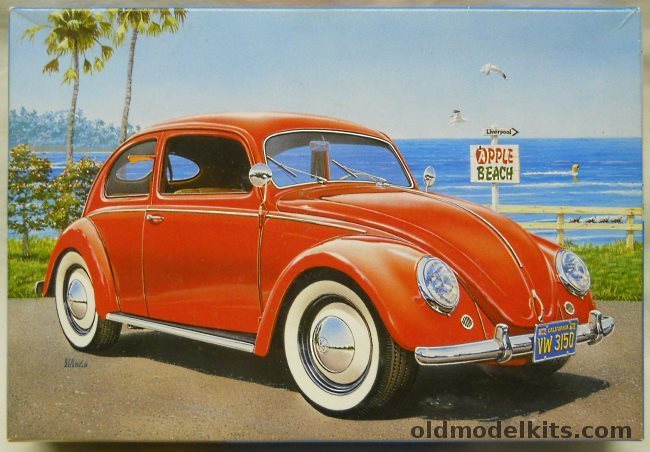 LS 1/32 Volkswagen Bug Split Window, 46 plastic model kit